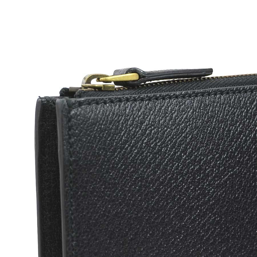 GUCCI（グッチ） ショルダーバッグ クラッチバッグ レザー ブラック