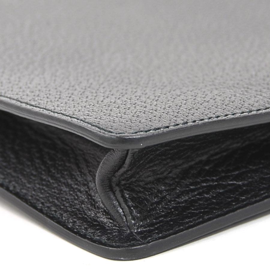 GUCCI（グッチ） ショルダーバッグ クラッチバッグ レザー ブラック