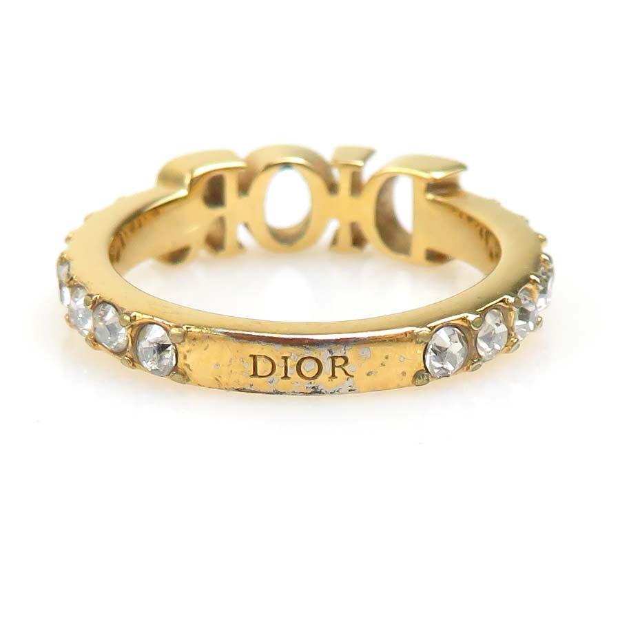 Dior ゴールドリング クリスチャンディオール Christian Dior リング・指輪 メタル ゴールド