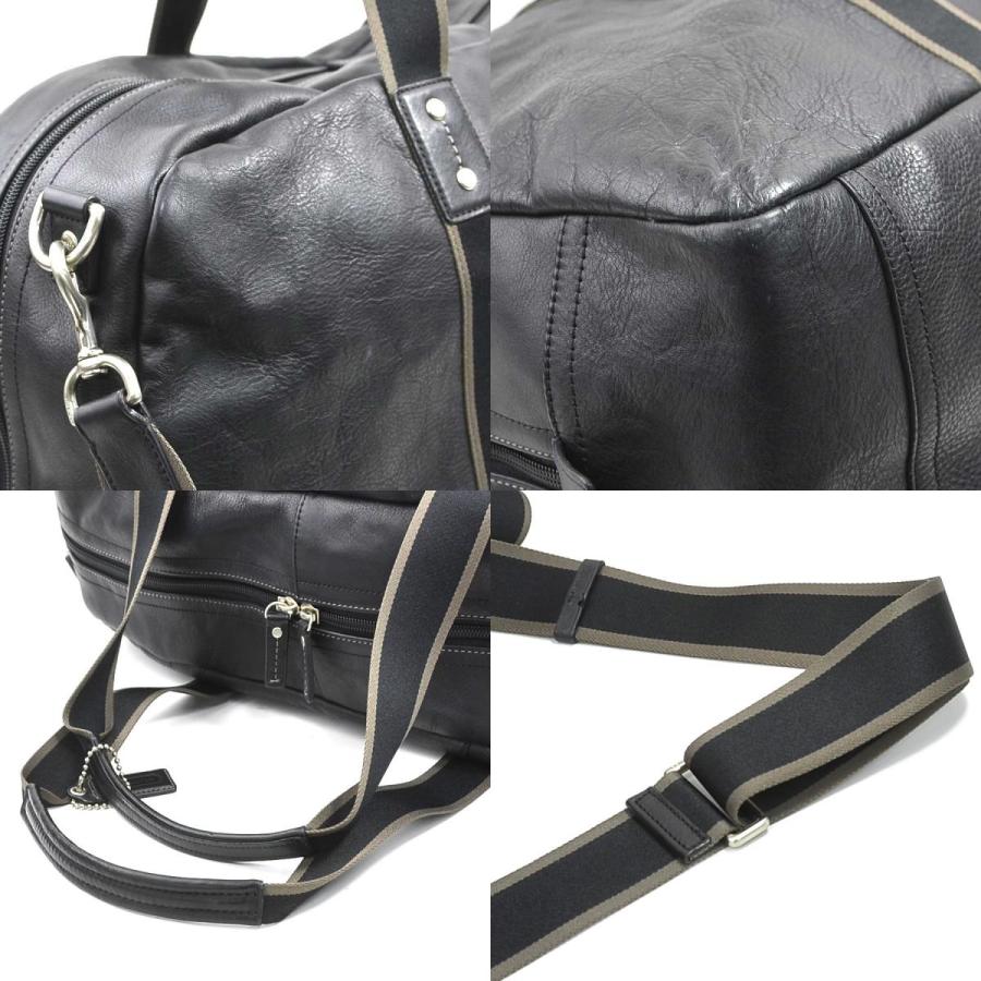 COACH（コーチ） ハンドバッグ ボストンバッグ レザー ブラック