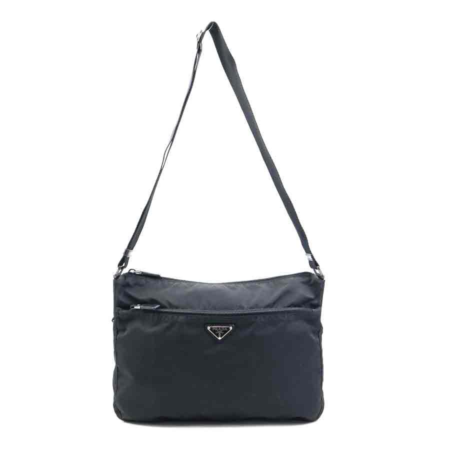 PRADA（プラダ） ショルダーバッグ ナイロン ブラック : ブランド 