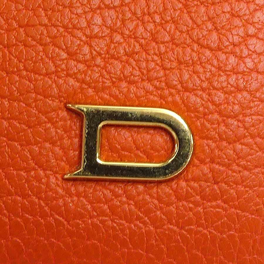デルヴォー DELVAUX 長財布 レザー オレンジ : ブランドバリュー