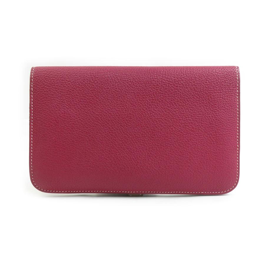 HERMES（エルメス） 長財布 ドゴンGM トゴ トスカ×エトゥープ