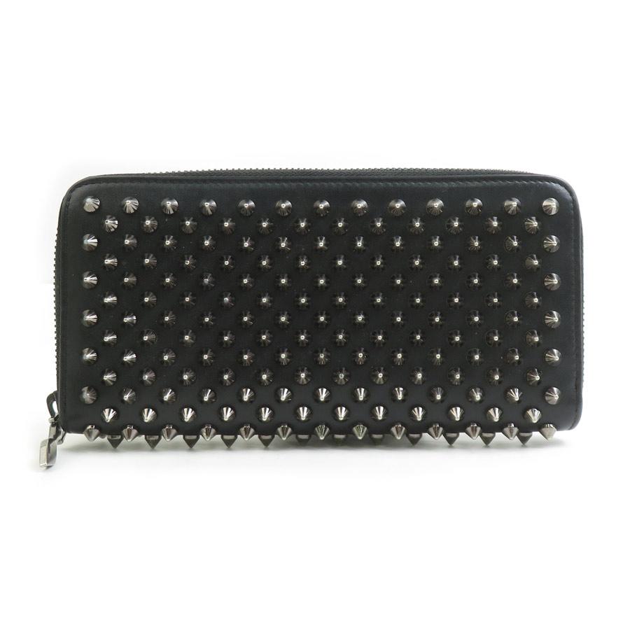 Christian Louboutin クリスチャンルブタン ラウンドファスナー長財布 ブラック 14054 ユニセックス【中古】 h31762g Christian Louboutin（クリスチャンルブタン） ラウンドファスナー長