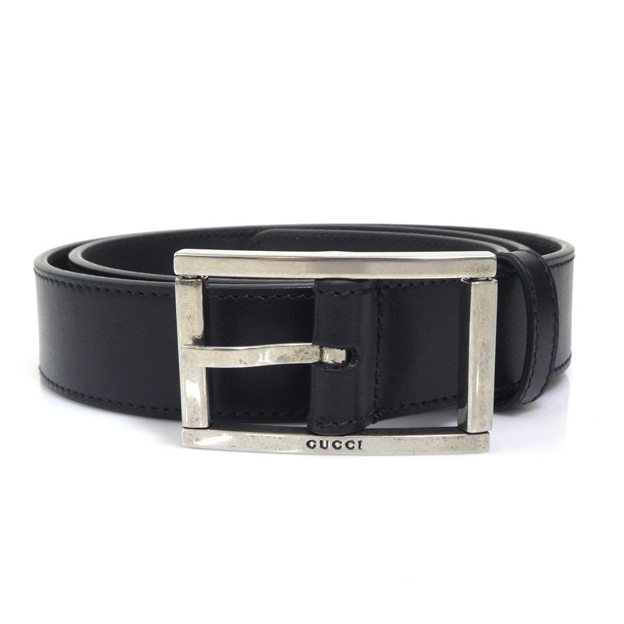 GUCCI（グッチ） ベルト レザー ブラック : ブランドバリュー - 通販
