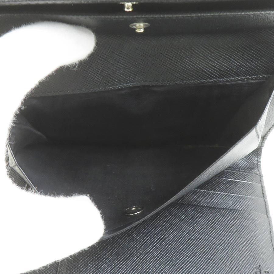 PRADA（プラダ） 三つ折り財布 ナイロン ブラック : ブランドバリュー
