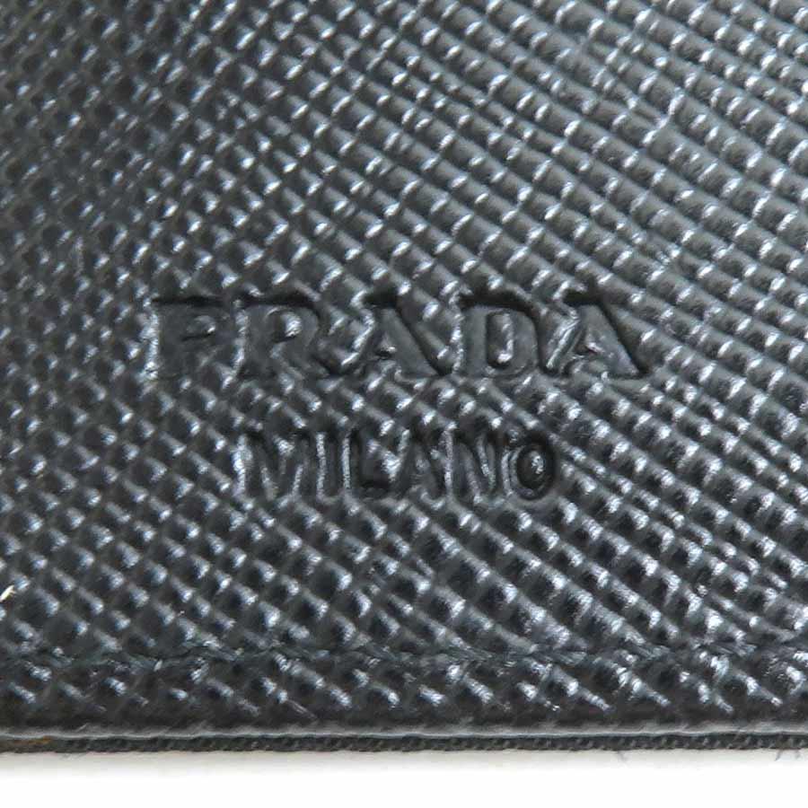 PRADA（プラダ） 三つ折り財布 ナイロン ブラック : ブランドバリュー
