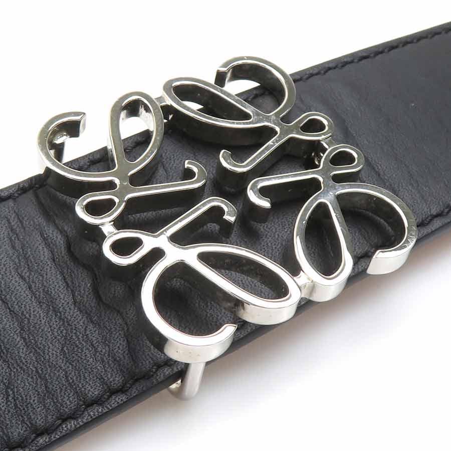 LOEWE（ロエベ） ベルト レザー ブラック : ブランドバリュー - 通販