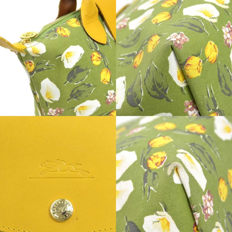 LONGCHAMP（ロンシャン） ハンドバッグ キャンバス/レザー マルチ  