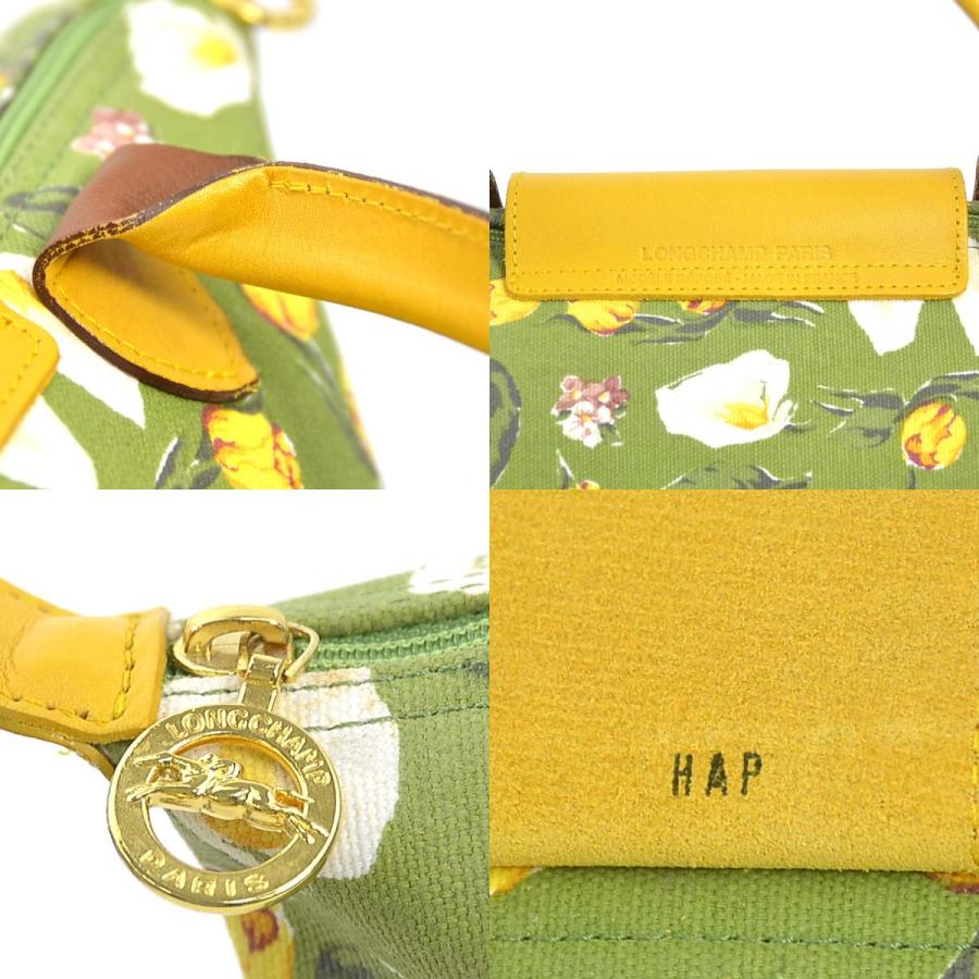 LONGCHAMP（ロンシャン） ハンドバッグ キャンバス/レザー マルチ  