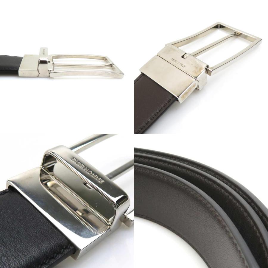 Dior HOMME ディオール オム DIOR ベルト リバーシブルベルト レザー