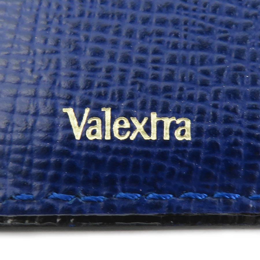 美品Valextra ヴァレクストラ　 カードケース ロイヤルブルー Valextra（ヴァレクストラ） カードケース レザー ブルー : ブランド