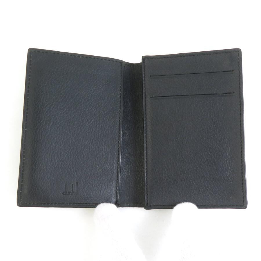 dunhill（ダンヒル） カードケース 名刺入れ レザー ブラック