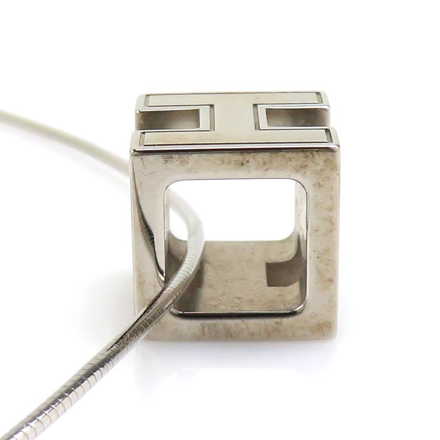 HERMES（エルメス） ネックレス カージュドアッシュ Hキューブ メタル