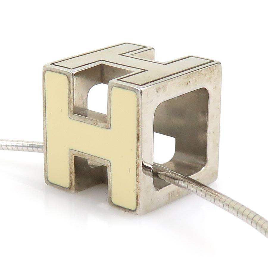 【極美品】HERMES エルメス ネックレス カージュドアッシュ Hキューブ HERMES（エルメス） ネックレス カージュドアッシュ Hキューブ メタル