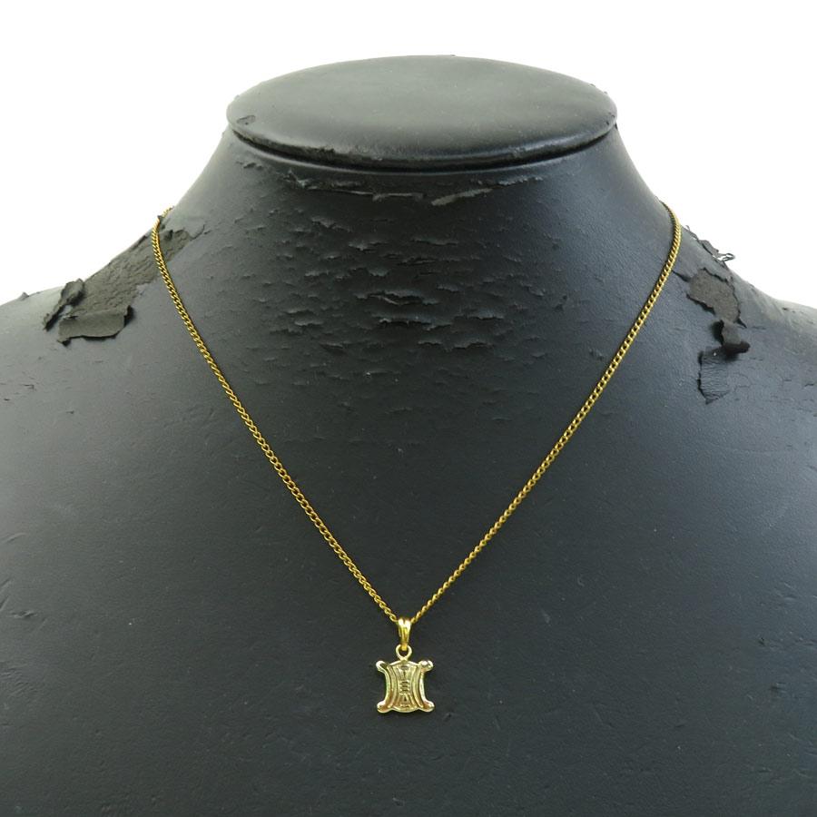 CELINE（セリーヌ） ネックレス トリオンフ メタル ゴールド