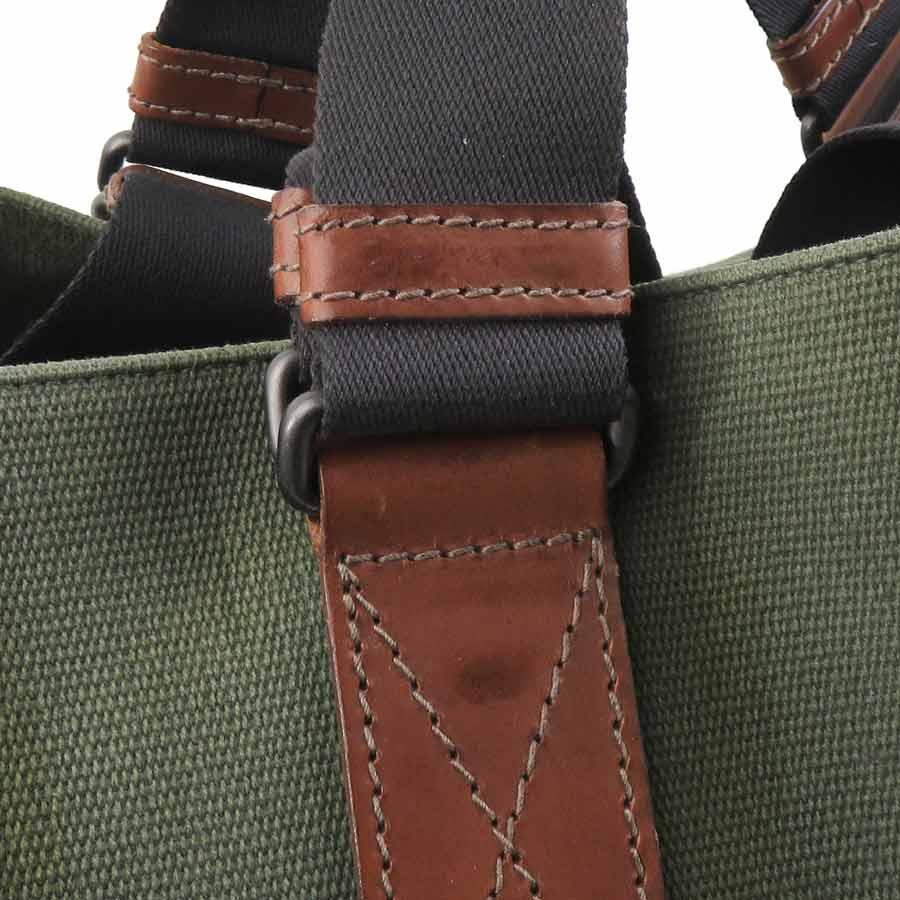 ボッテガヴェネタ BOTTEGAVENETA ハンドバッグ キャンバス
