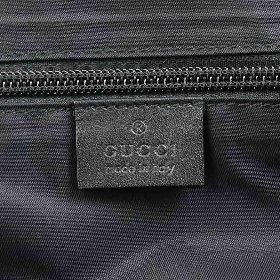 #グッチ#レディース#ショルダーバッグ#ブラック#ナイロン#レザー#お洒落# GUCCI（グッチ） ショルダーバッグ ナイロン/レザー ブラック