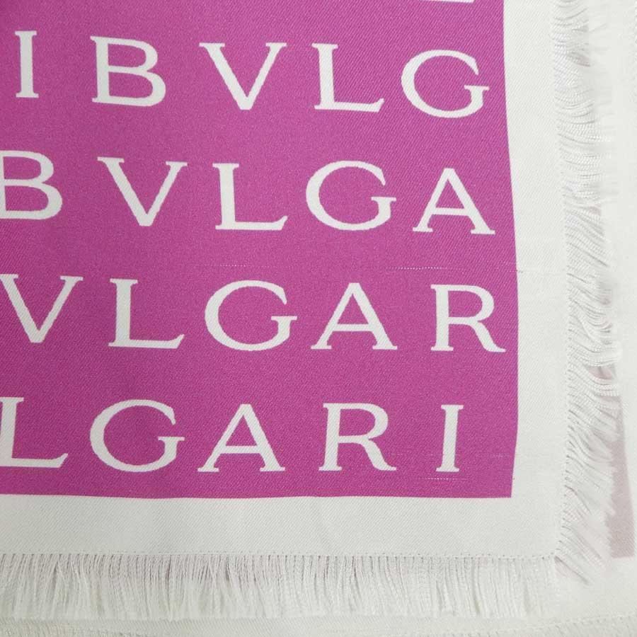 BVLGARI（ブルガリ） ストール シルク ピンク系 : ブランドバリュー