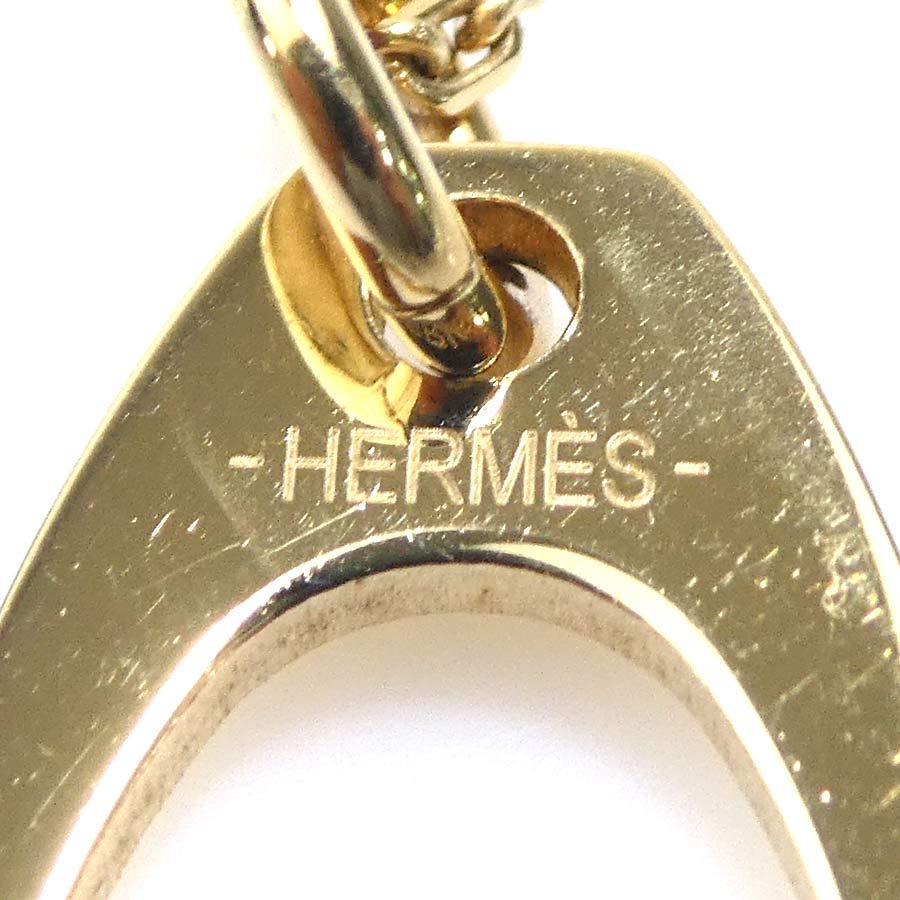HERMES（エルメス） ネックレス ホースシュー アミュレット メタル
