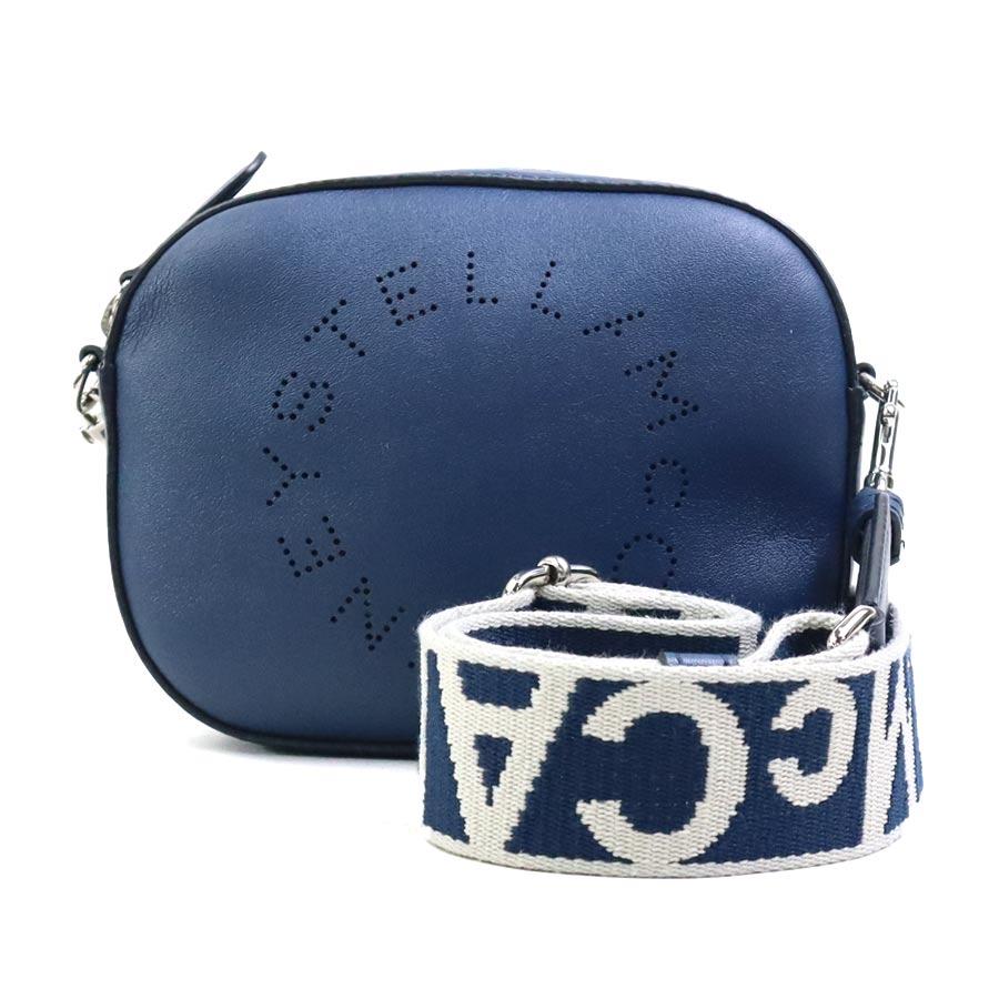 ステラマッカートニー Stella McCartney ショルダーバッグ フェイクレザー ネイビー レディース 送料無料【中古】 h31989a ステラマッカートニー Stella McCartney ショルダーバッグ フェイク