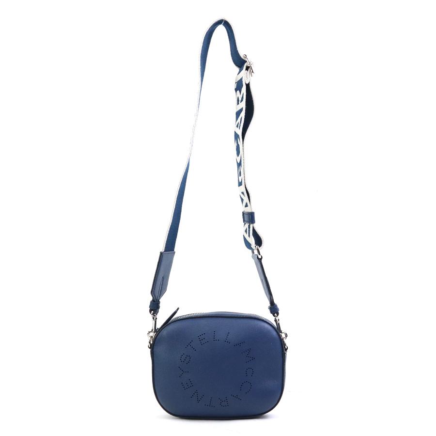 ステラマッカートニー Stella McCartney ショルダーバッグ フェイクレザー ネイビー レディース 送料無料【中古】 h31989a ステラマッカートニー Stella McCartney ショルダーバッグ フェイク