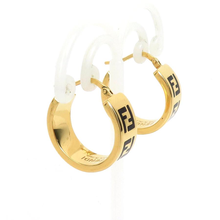 FENDI（フェンディ） ピアス メタル ゴールド : ブランドバリュー