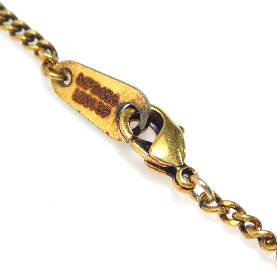 ルイ ヴィトン LOUIS VUITTON ネックレス LVトゥイッグ ペンダント メタル ゴールド