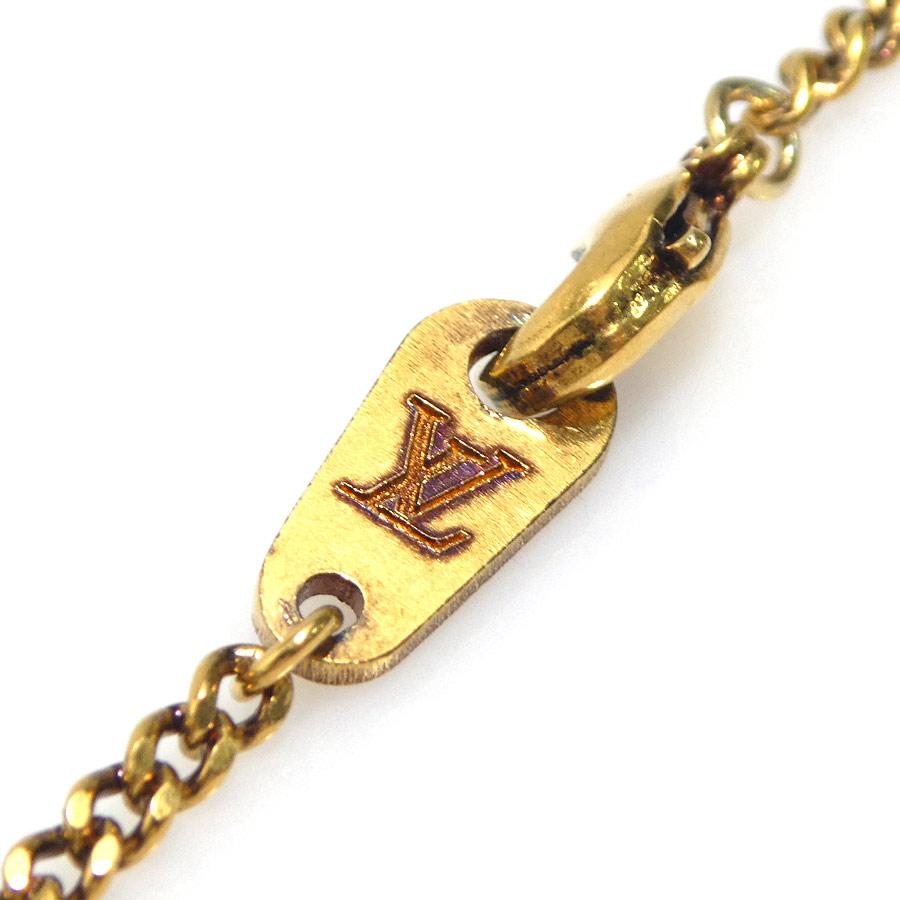 ルイ ヴィトン LOUIS VUITTON ネックレス LVトゥイッグ ペンダント メタル ゴールド