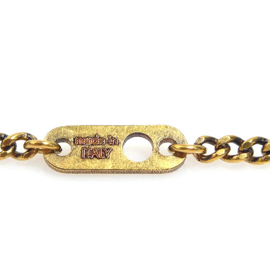 ルイ ヴィトン LOUIS VUITTON ネックレス LVトゥイッグ ペンダント メタル ゴールド