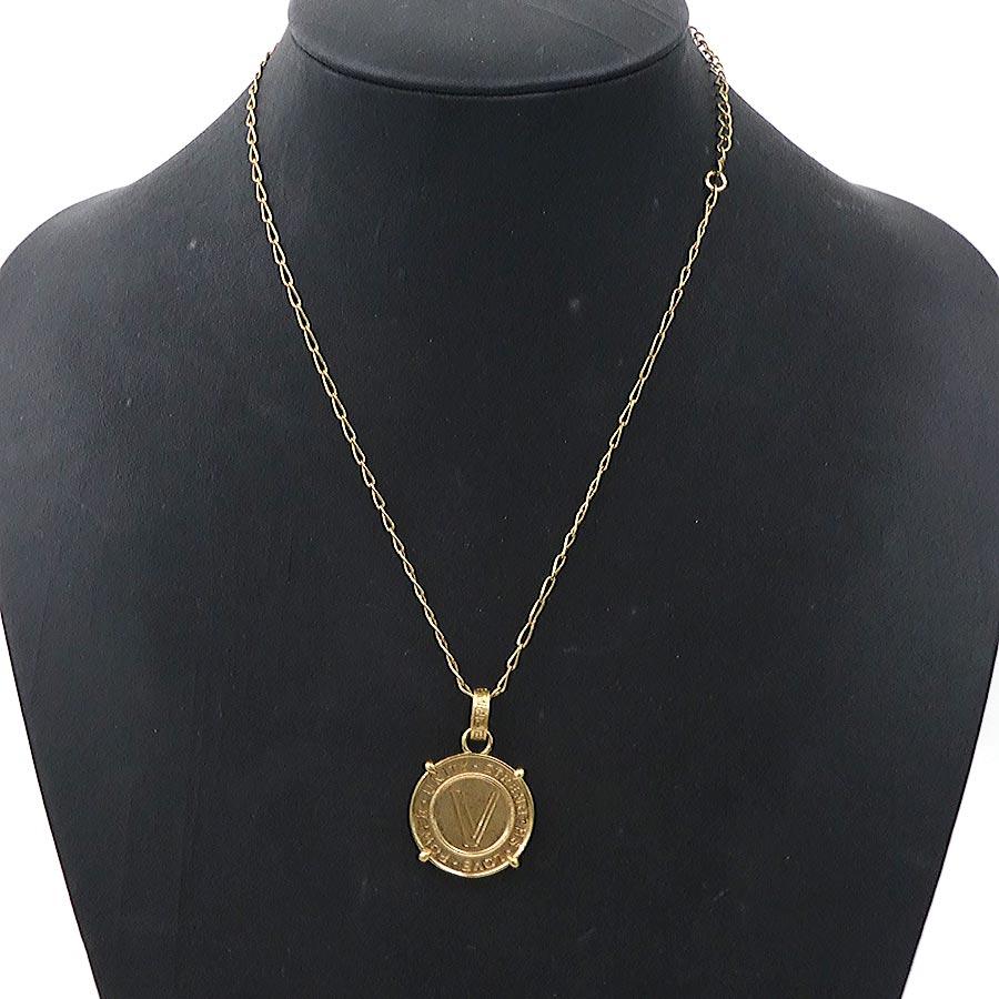 ヴェルサーチ VERSACE ネックレス メタル ゴールド : ブランドバリュー 