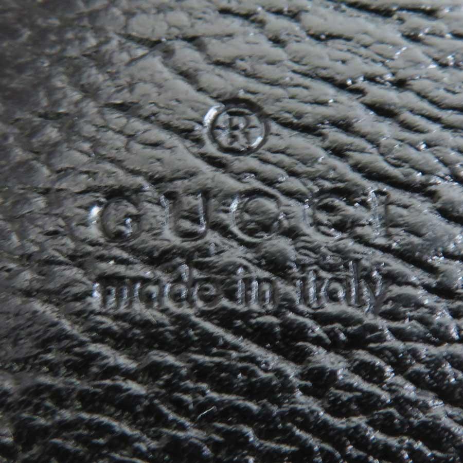 GUCCI（グッチ） 二つ折り財布 レザー ブラック : ブランドバリュー