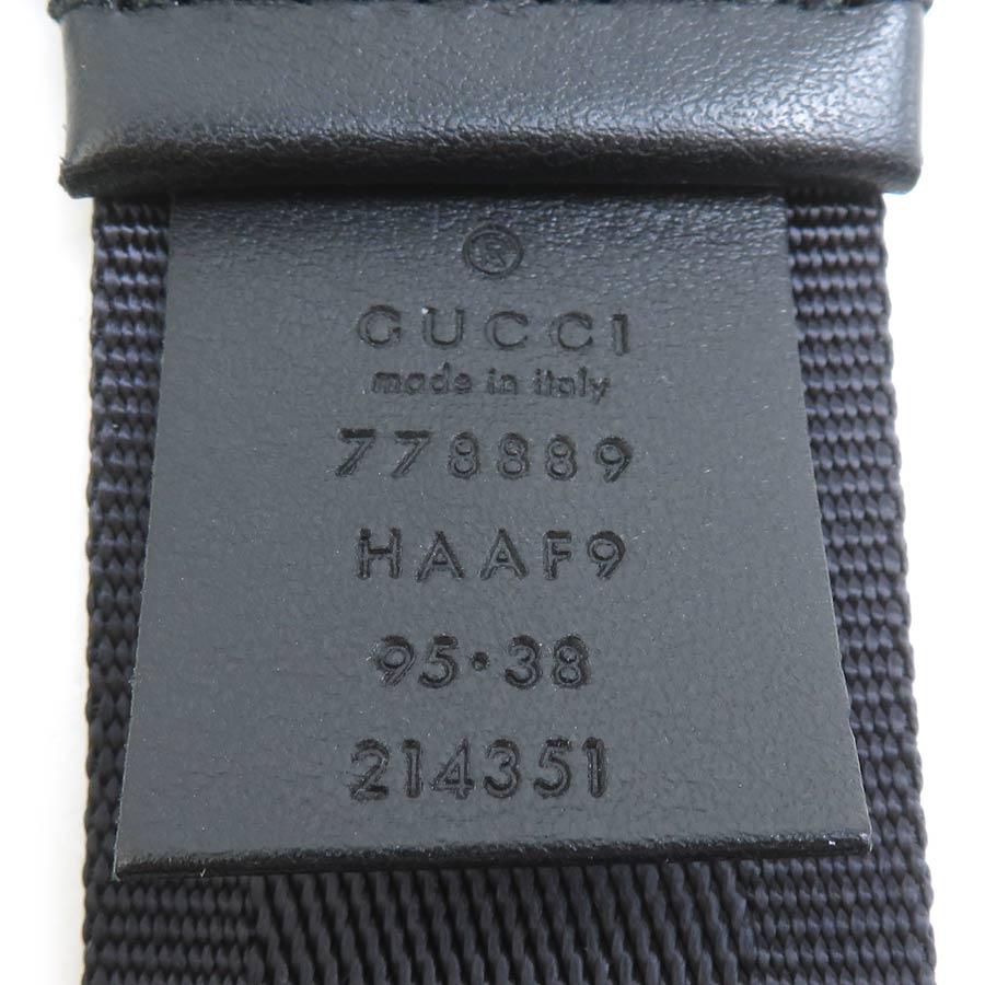 グッチ GUCCI ベルト ナイロン ブラック メンズ 778889 送料無料【中古】 h32087k GUCCI（グッチ） ベルト ナイロン ブラック : ブランドバリュー - 通販