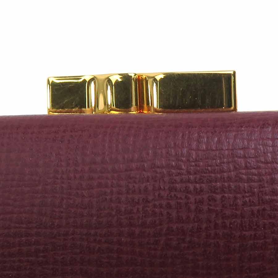 Cartier（カルティエ） 二つ折り財布 マストライン レザー ボルドー