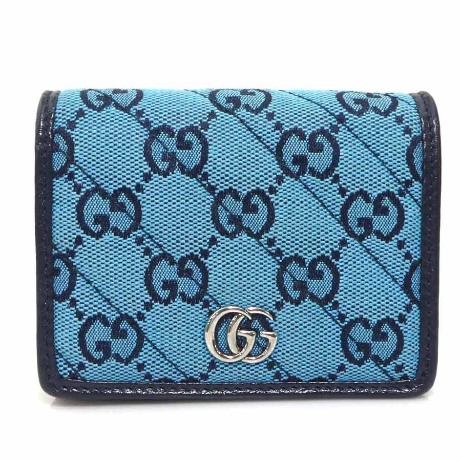 Gucci GGキャンバス 二つ折り財布 【公式通販】