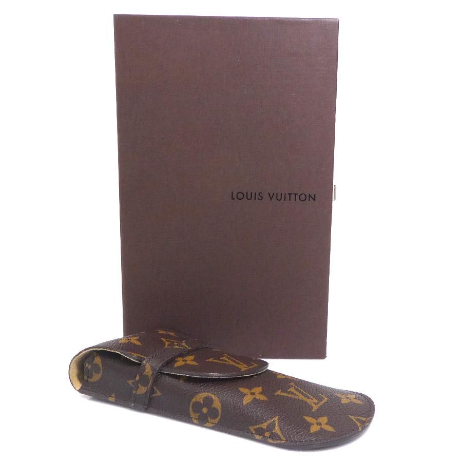 ルイヴィトン　メガネケース　エテュイリュネット　ブラウン LOUIS VUITTON（ルイ・ヴィトン） ルイ ヴィトン メガネケース