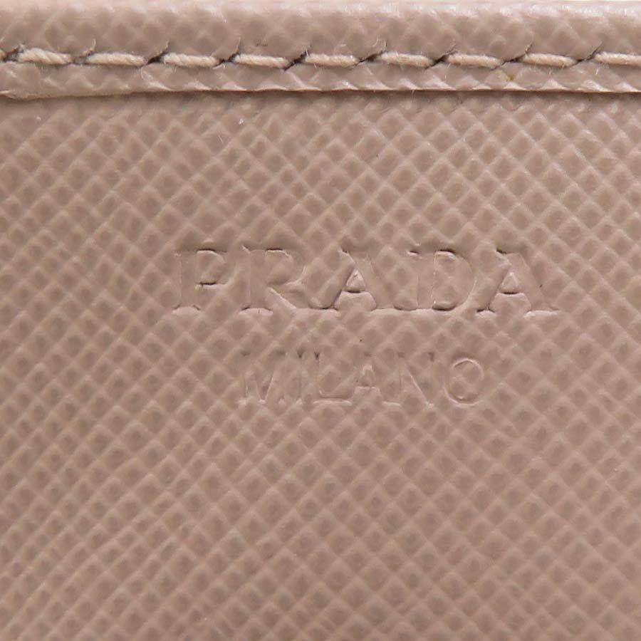 PRADA（プラダ） カードケース レザー ピンクベージュ : ブランド