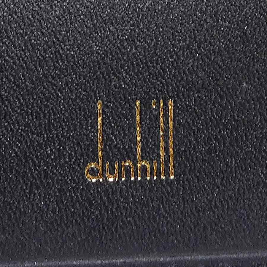 dunhill（ダンヒル） 二つ折り財布 レザー ブラック : ブランド