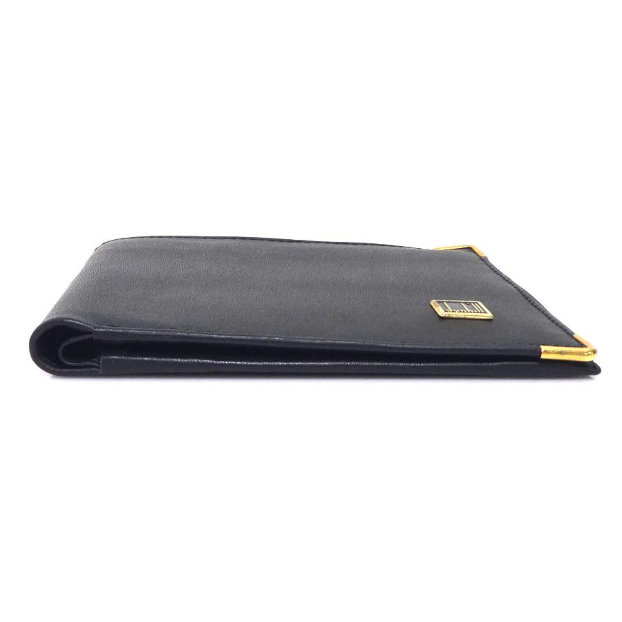 dunhill ブラック 二つ折り財布新品未使用 dunhill（ダンヒル） 二つ折り財布 レザー ブラック : ブランド
