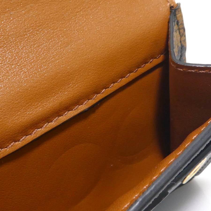セリーヌ CELINE 三つ折り財布 トリオンフ PVCコーティングキャンバス ブラウン ユニセックス 送料無料【中古】 h32131a CELINE（セリーヌ） 三つ折り財布 トリオンフ PVCコーティング