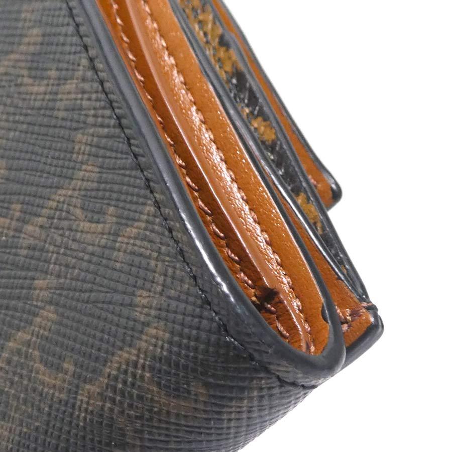 CELINE（セリーヌ） 三つ折り財布 トリオンフ PVCコーティング