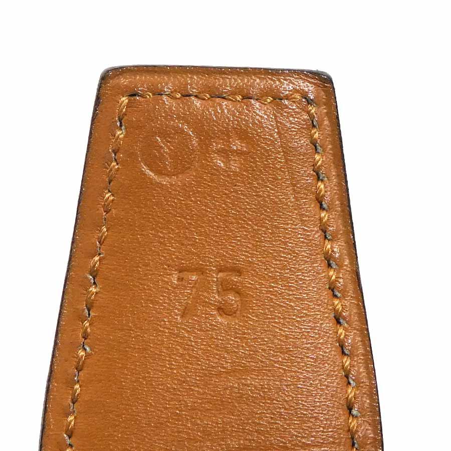 HERMES（エルメス） ベルト ケリーベルト ボックスカーフ ブラック