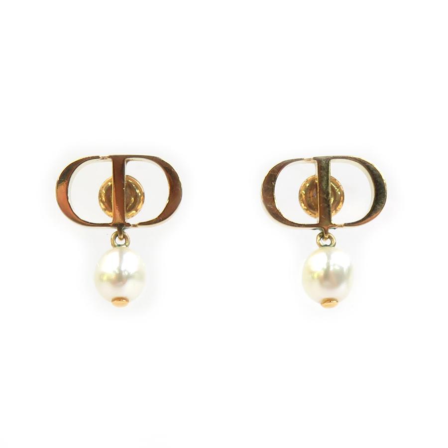 クリスチャンディオール Christian Dior ピアス メタル/フェイクパール