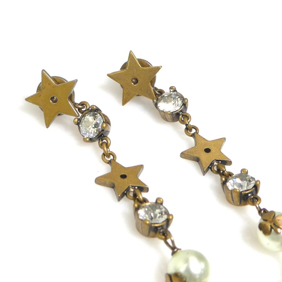 クリスチャンディオール Christian Dior ピアス メタル/フェイクパール