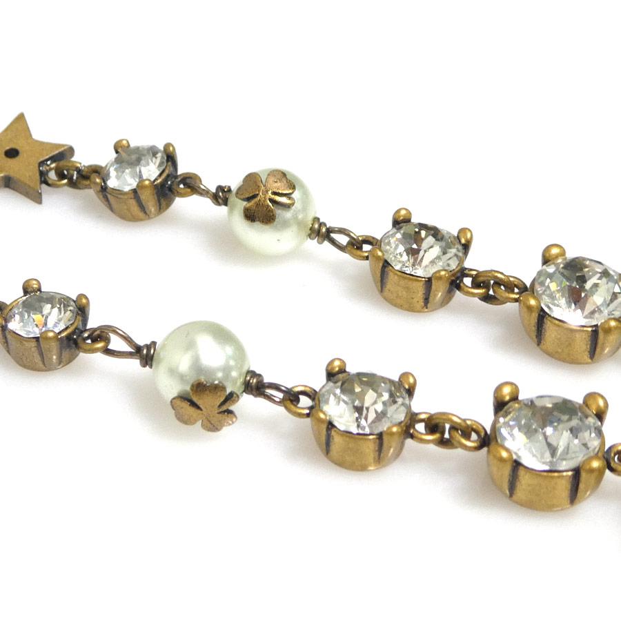 クリスチャンディオール Christian Dior ピアス メタル/フェイクパール