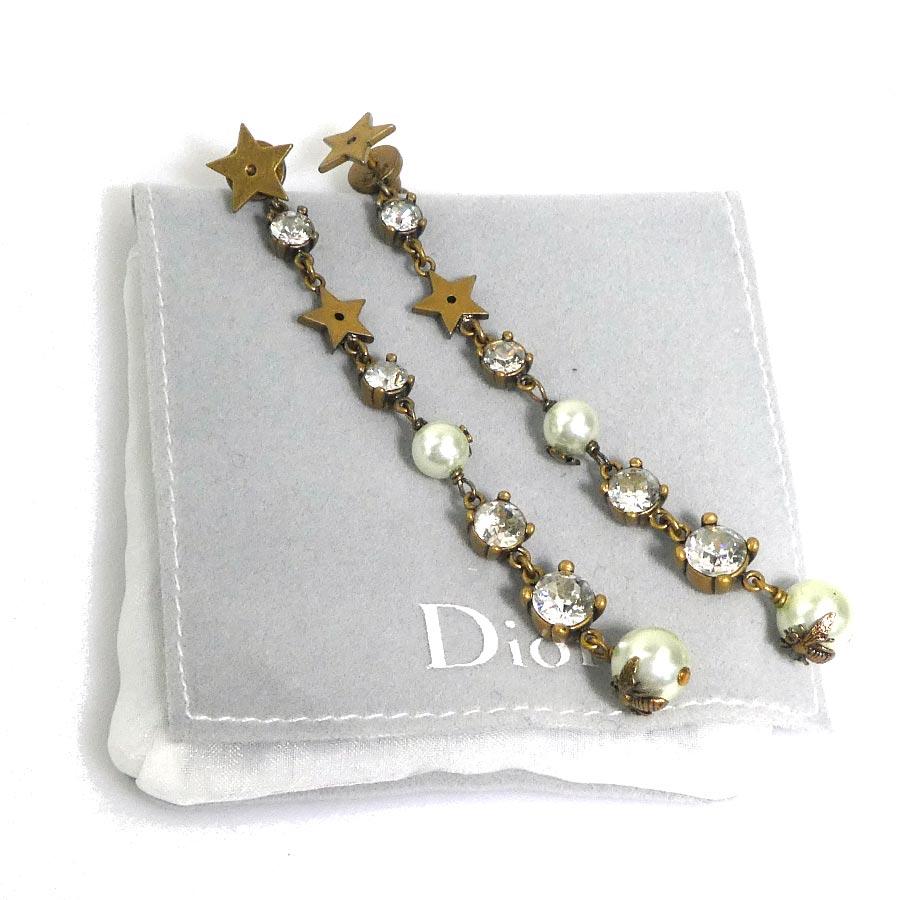 クリスチャンディオール Christian Dior ピアス メタル/フェイクパール