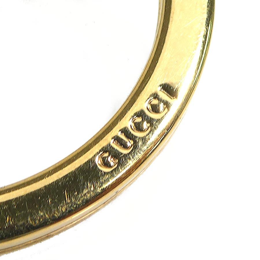 Gucci ゴールド キーホルダー GUCCI（グッチ） チャーム キーリング メタル ゴールド : ブランド