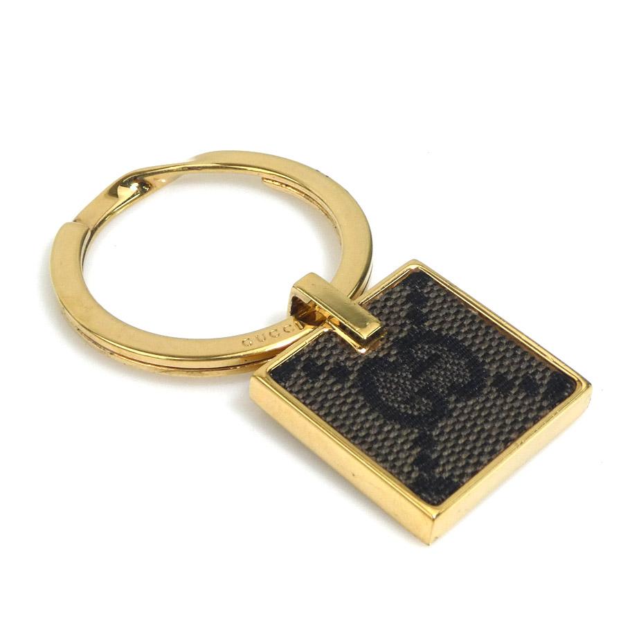 GUCCI（グッチ） チャーム キーリング メタル ゴールド : ブランド