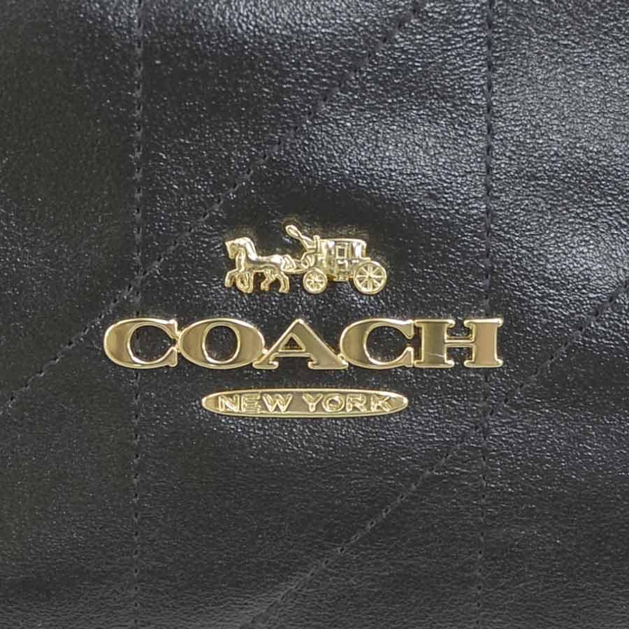 COACH（コーチ） ショルダーバッグ レザー ブラック : ブランド