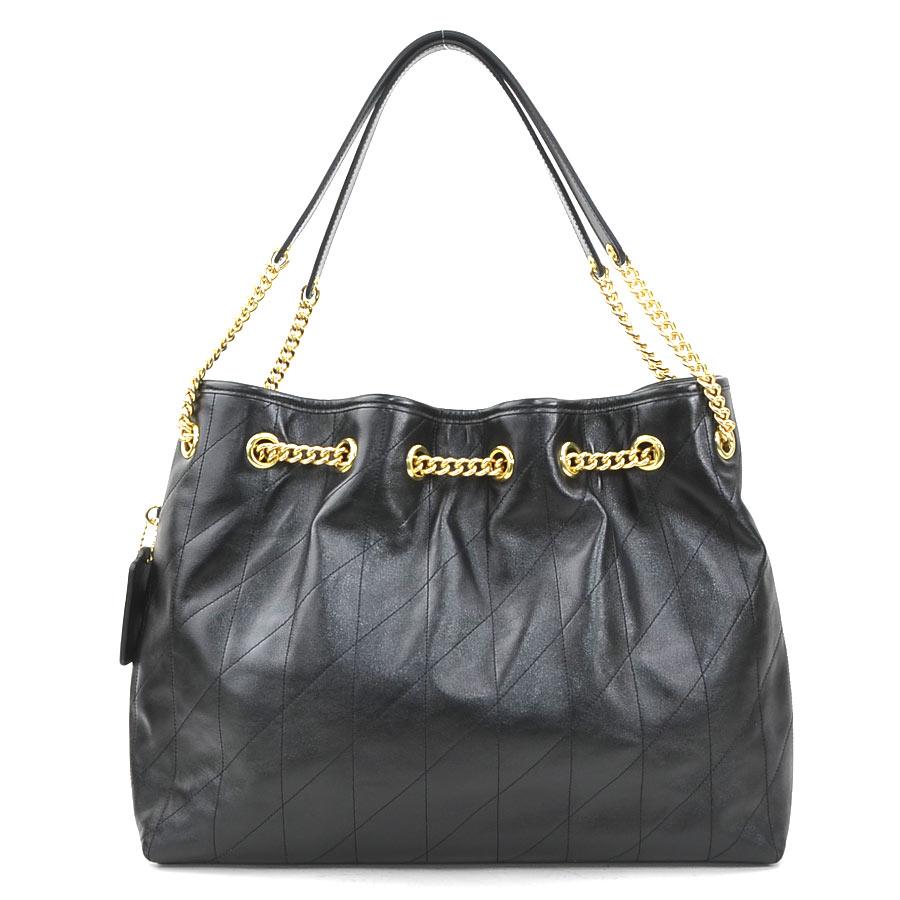 コーチ(Coach) 76188 レザー ショルダーバッグ【中古】 COACH（コーチ） ショルダーバッグ レザー ブラック : ブランド